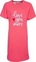Tenderness Dames Nachthemd - 100% Katoen - Roze - Maat S