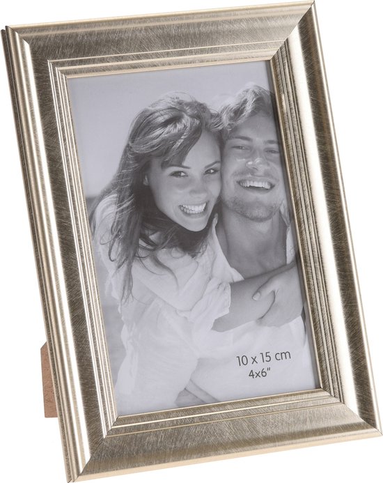 Foto: Gouden glanzende fotolijsten fotoframes 14 x 19 cm fotolijstjes voor een 10 x 15 cm foto