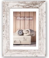 Zep Houten Fotolijst V21686 Nelson 6 White Wash 15x20cm