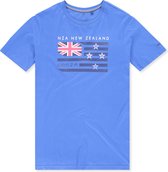 NZA New Zealand Auckland Korte mouw T-shirt - 22BN725 Hoffmans Blauw (Maat: XXXL)