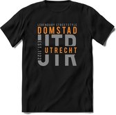 Utrecht - Domstad | TSK Original & vintage | T-Shirt Heren - Dames | Zilver - Goud | Perfect Cadeau Shirt | Grappige Spreuken - Zinnen - Teksten | Maat M