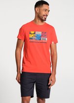 J&JOY - T-Shirt Mannen 11 Praia Grenadine