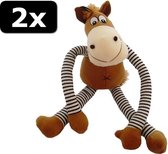 2x PULL MY LEG PAARD 44CM