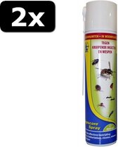 2x TOPSCORE KRUIPEND INSECT/WESP 400ML