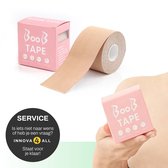 Boob Tape 5 meter - Plak BH – Fashion tape – Boobtape– body tape – Rekbaar - Zweet resistant