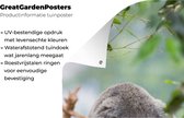Schuttingposter Koala - Takken - Slapen - Kinderen - Jongens - Meiden - 100x200 cm - Tuindoek