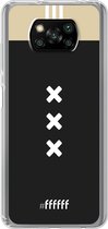 6F hoesje - geschikt voor Xiaomi Poco X3 Pro -  Transparant TPU Case - AFC Ajax Uitshirt 2018-2019 #ffffff