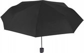 paraplu mini 96 cm polyester zwart