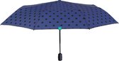 paraplu mini Time dames 98 cm microfiber donkerblauw