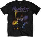 Prince Kinder Tshirt -Kids tm 10 jaar- Purple Rain Zwart