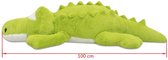 Grote Knuffel Krokodil Pluche 100cm - Krokodil Speelgoed - Krokodil knuffels - Boerderij knuffels