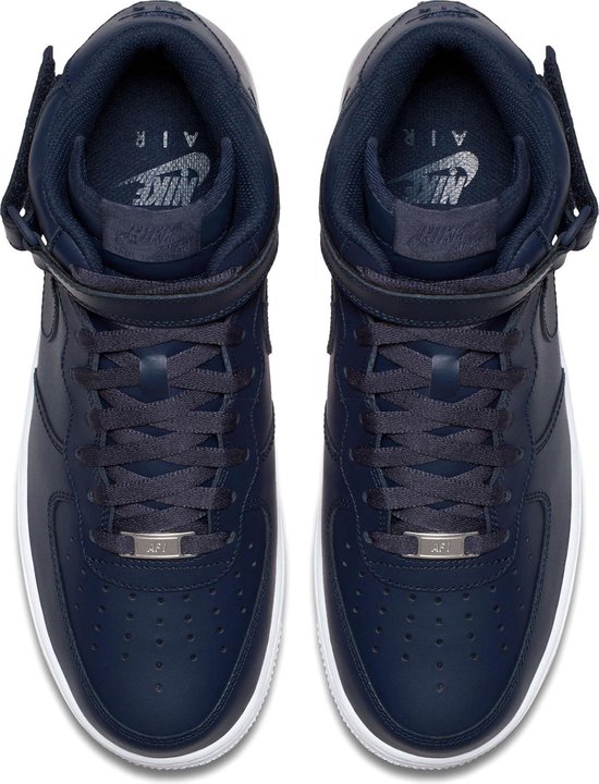 Nike Air Force 1 Sneakers Heren Sneakers - Maat 44.5 - Mannen - blauw/wit |  bol.com