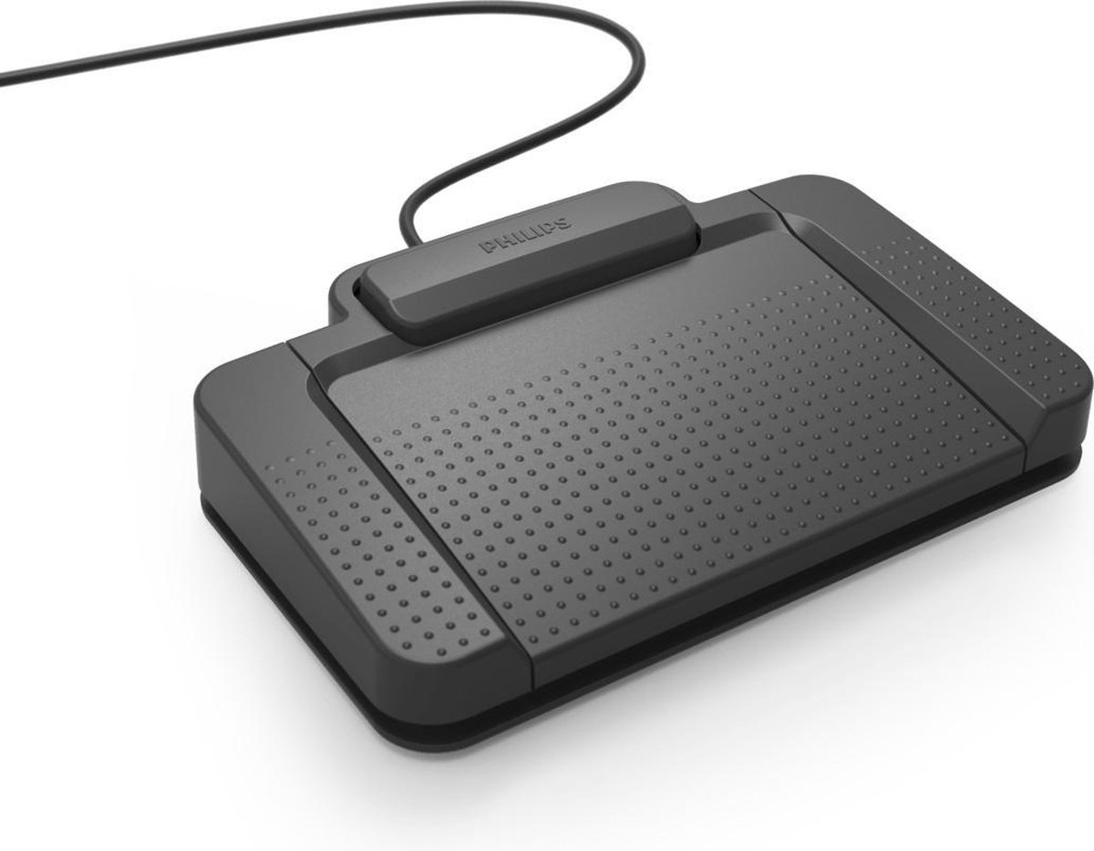 Philips ACC2310 Voetschakelaar USB - 3-posities (Phi) - Zwart
