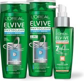 Elvive Combi - 2 Antiroos shampoo 2 in 1 + Hoofdhuid Lotion Phytoclear