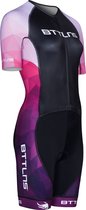 BTTLNS trisuit - triathlon pak - trisuit korte mouw dames - Typhon 2.0 SE - paars - XS