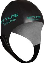 BTTLNS Neopreen badmuts - Badmuts - 3.5mm Thermische neopreen - Voor tussen seizoenen - Intern thermische voering - verstelbaar klittenband - Zethes 1.0 - Mint - XL