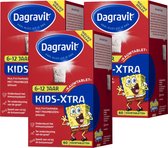 Dagravit Kids-Xtra 6-12 jaar - Vitaminen - 60 Kauwtabletten 3 pack