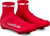 GripGrab - RaceAero Lichtgewicht Zomer Wielren Overschoenen Race Fiets Aero Tijdrit Fietsoverschoenen - Rood - Unisex - Maat One Size