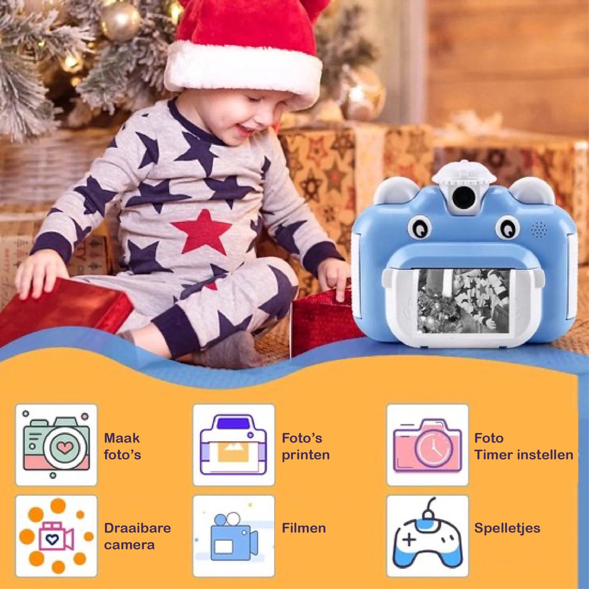 Appareil photo pour enfants BP avec imprimante photo - Appareil