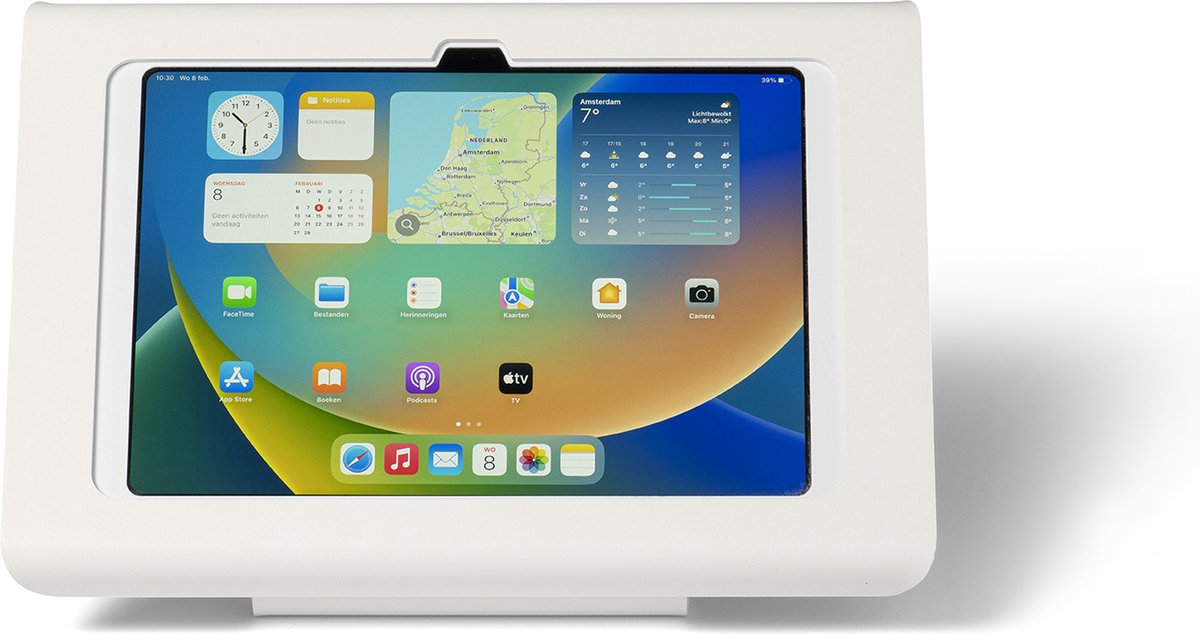 Tabdoq iPad stand tafelstandaard voor iPad 10 (2022) 10.9-inch, wit