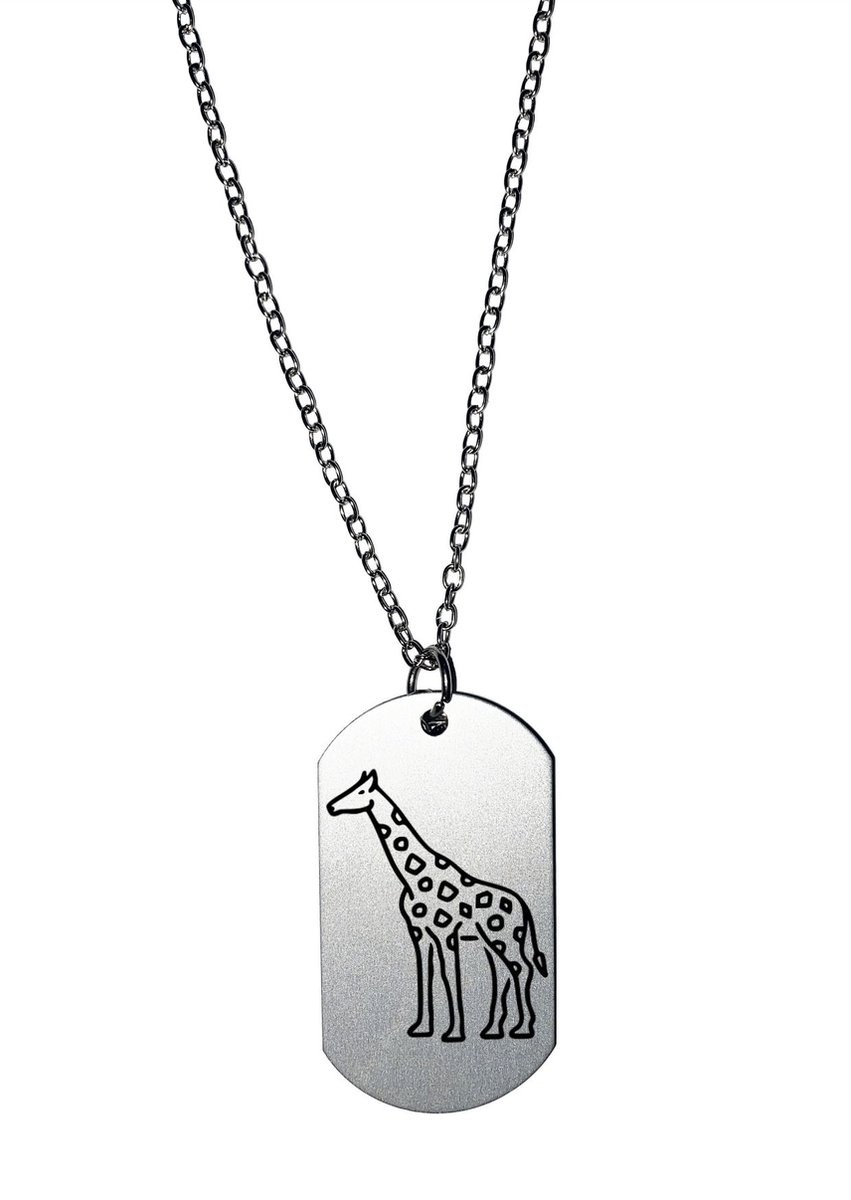 Akyol - giraffe ketting - Giraffe - giraffeliefhebber - dieren liefhebbers - speelgoed dieren - cadeau - gift