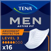 3x TENA Men Active Fit Level 3 16 stuks