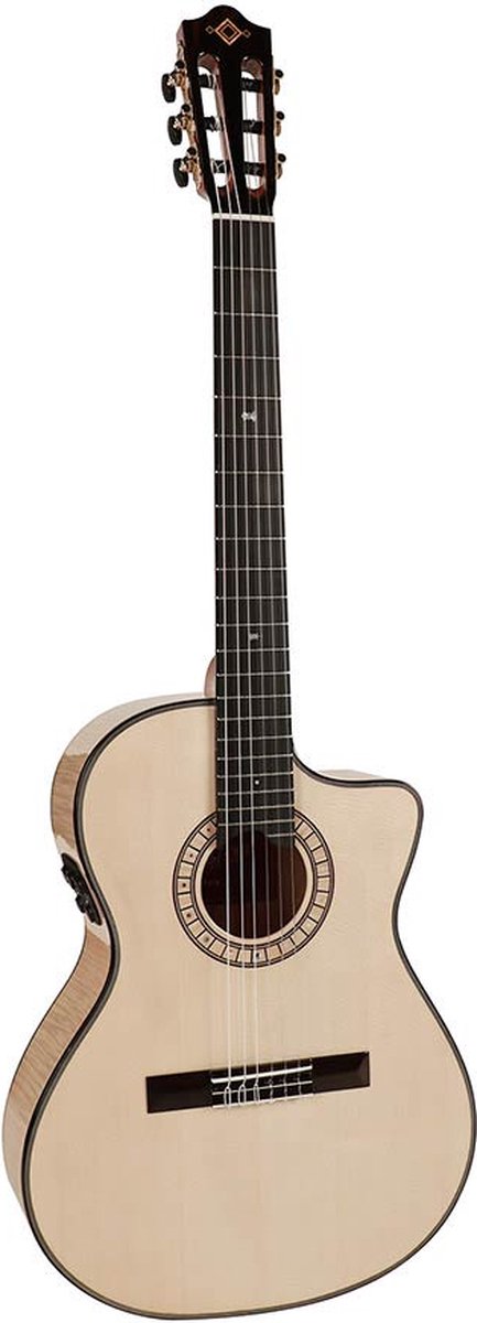 Klassieke gitaar 4/4 Martinez Crossover Series MP14 MA/STF Elektrisch-Akoestisch