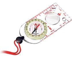 Suunto A-30 Kompas - glow-in-the-dark - met vergrootglas - transparant