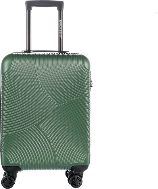 Enrico Benetti Louisville 39040 Valise Bagage à main valise rigide ABS - Olive