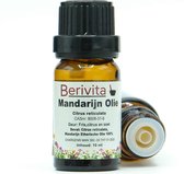 Mandarijn Olie 10ml - 100% Pure Etherische Mandarijnolie van Mandarijnschillen - Mandarin Oil