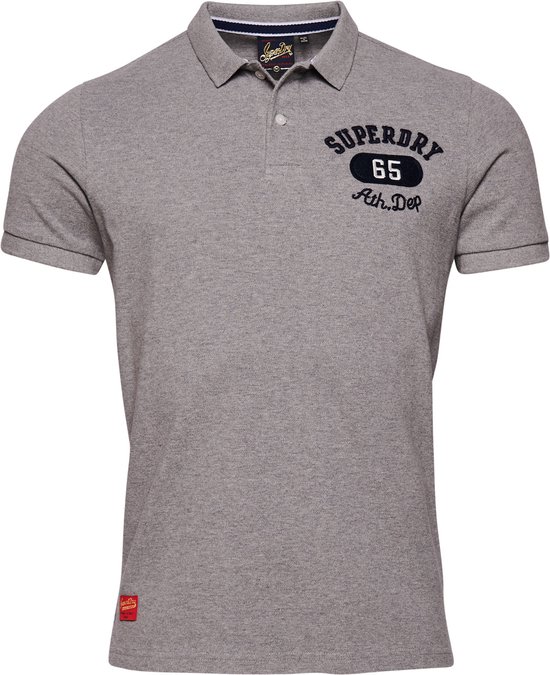 Superdry Vintage Superstate Polo Heren Poloshirt Grijs Maat M bol