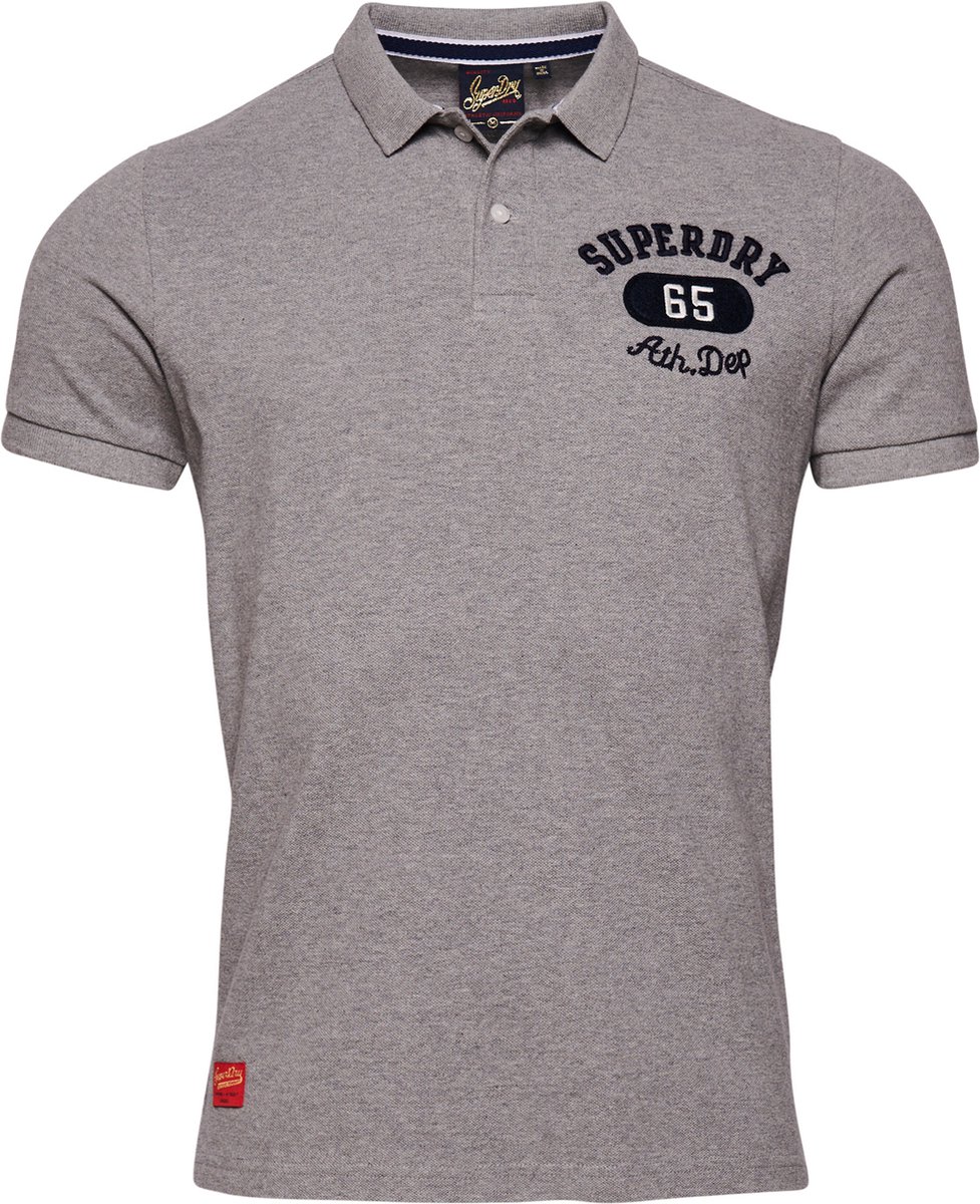 Superdry Vintage Superstate Polo Heren Poloshirt Grijs
