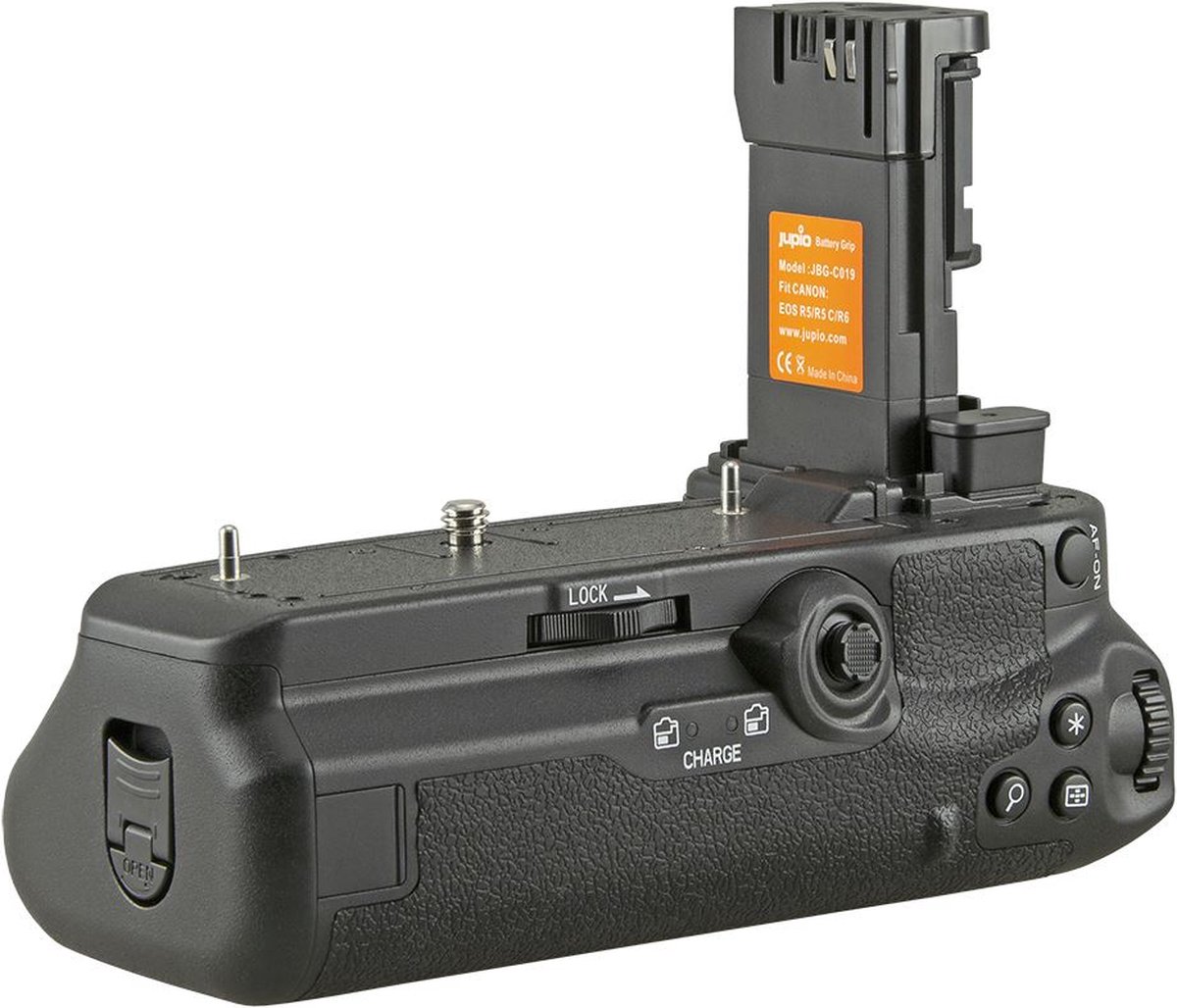 Jupio Battery Grip pour Canon EOS R5 (C) / R6 (BG-R10) + Télécommande ...