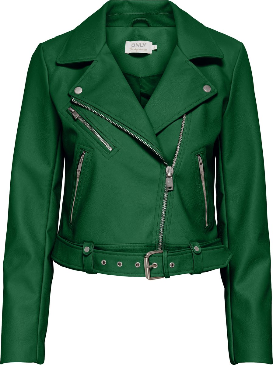 Only ONLVERA FAUX LEATHER BIKER CC OTW 15232135 marine blauw kopen bij