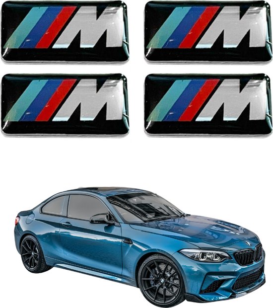 Autocollants logo M - BMW - badges - emblème - jantes - volant - intérieur  -... | bol.com