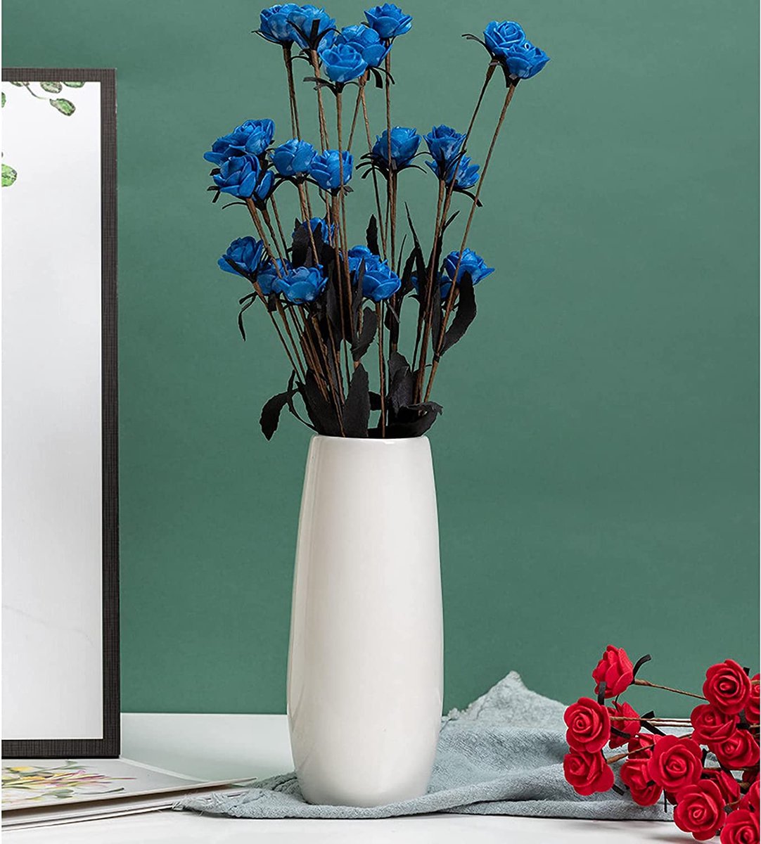 Countryfield Metalen hoge vaas goud Ebony 100cm