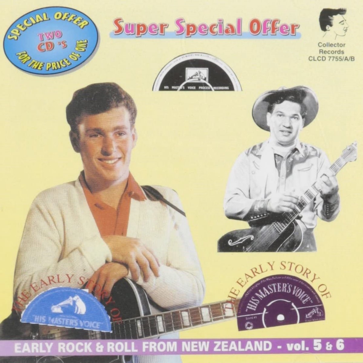 Various Artists - Early R'n'r/New Zealand, Vol. 5 & 6 (2 CD)