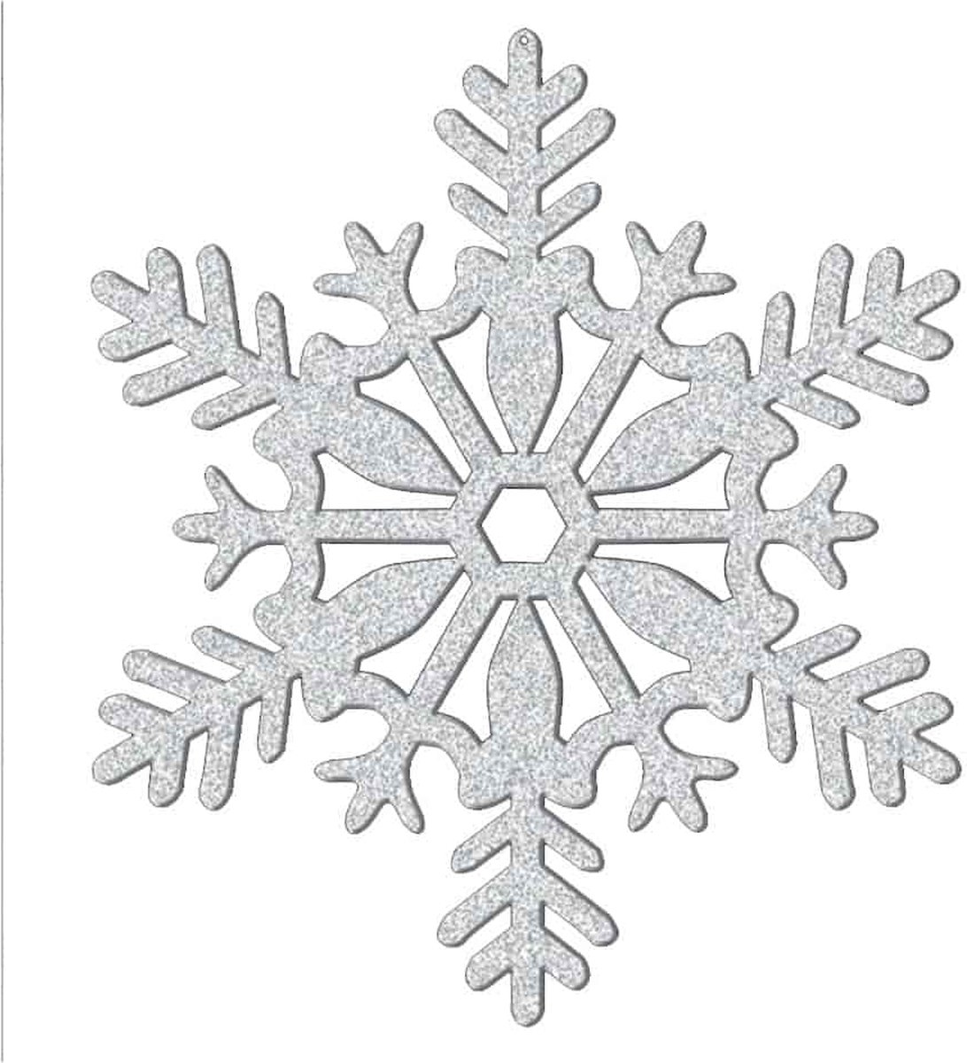 Sneeuwvlokken Schilferig Kunstsneeuwwitje 100 g × 4 stuks