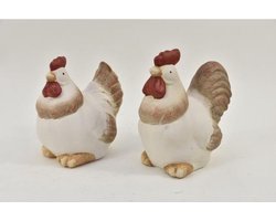 Paasartikelen - Kip En Haan Barney Keramiek Per Stuk - 19cm