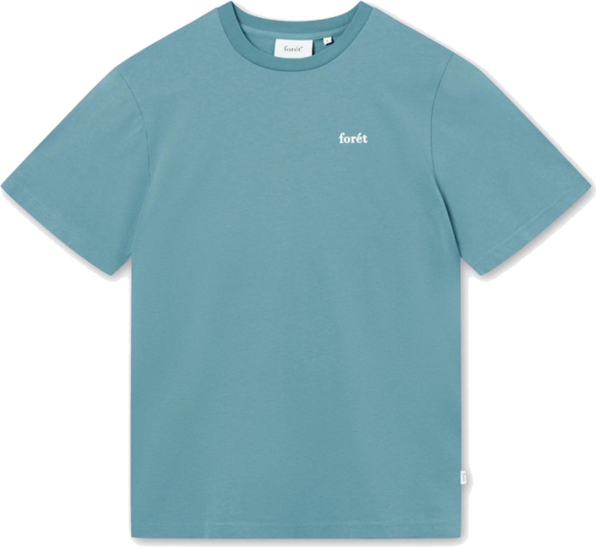 Forét Air T-shirt Polo's & T-shirts Heren - Polo shirt - Blauw - Maat S