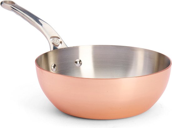 Casserole De Buyer Inocuivre, Manche Fonte - Ø 20cm - 90% Cuivre