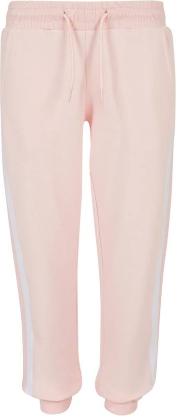 Urban Classics - Collage Contrast Kinder joggingbroek - Kids 158/164 - Roze