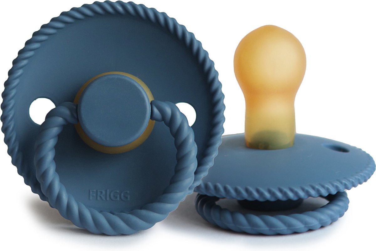 Goedkoopste Rope fopspeen Ocean View - maat 1 - Latex - Geschikt voor baby's van 0 tot 6 maanden