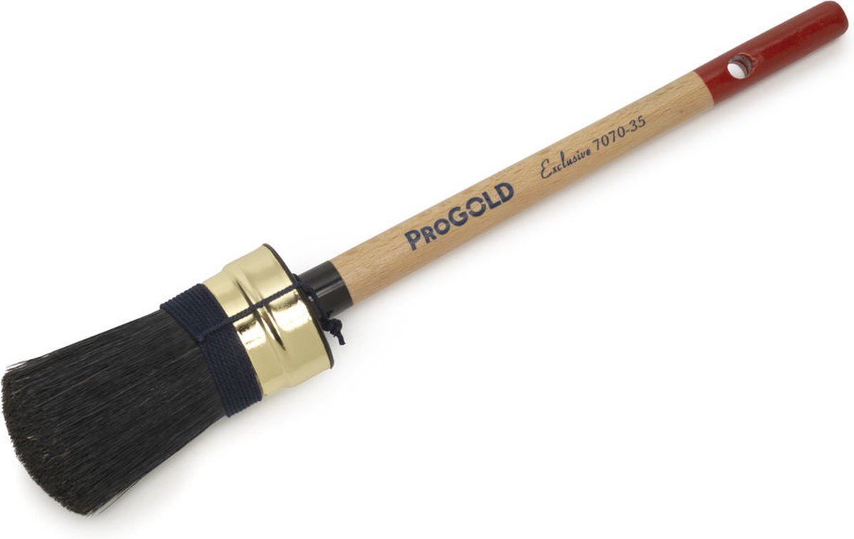 ProGold Exclusive Black Ovale Kwast - Serie 7070 Maat 40