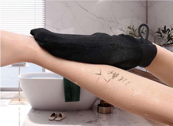 Sans Citron - Gant Gommage - Bain - Douche - Gommage Corps - Gommage - Wit