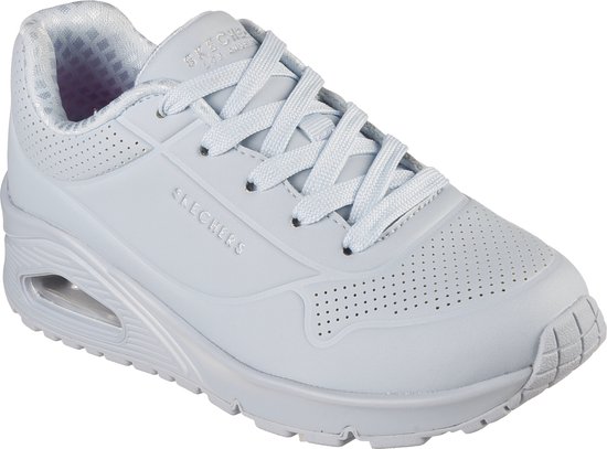 Skechers Uno Gen1 - Frosty Kicks Meisjes Sneakers - Lichtblauw - Maat 29