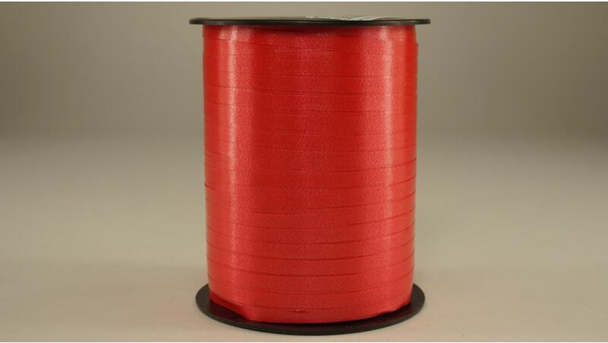 Rood Krullint Verpakkings & Cadeau Lint - 5 (4,8 Mm X 500 M) Nr. 79 BOLDUC Snell Verzending