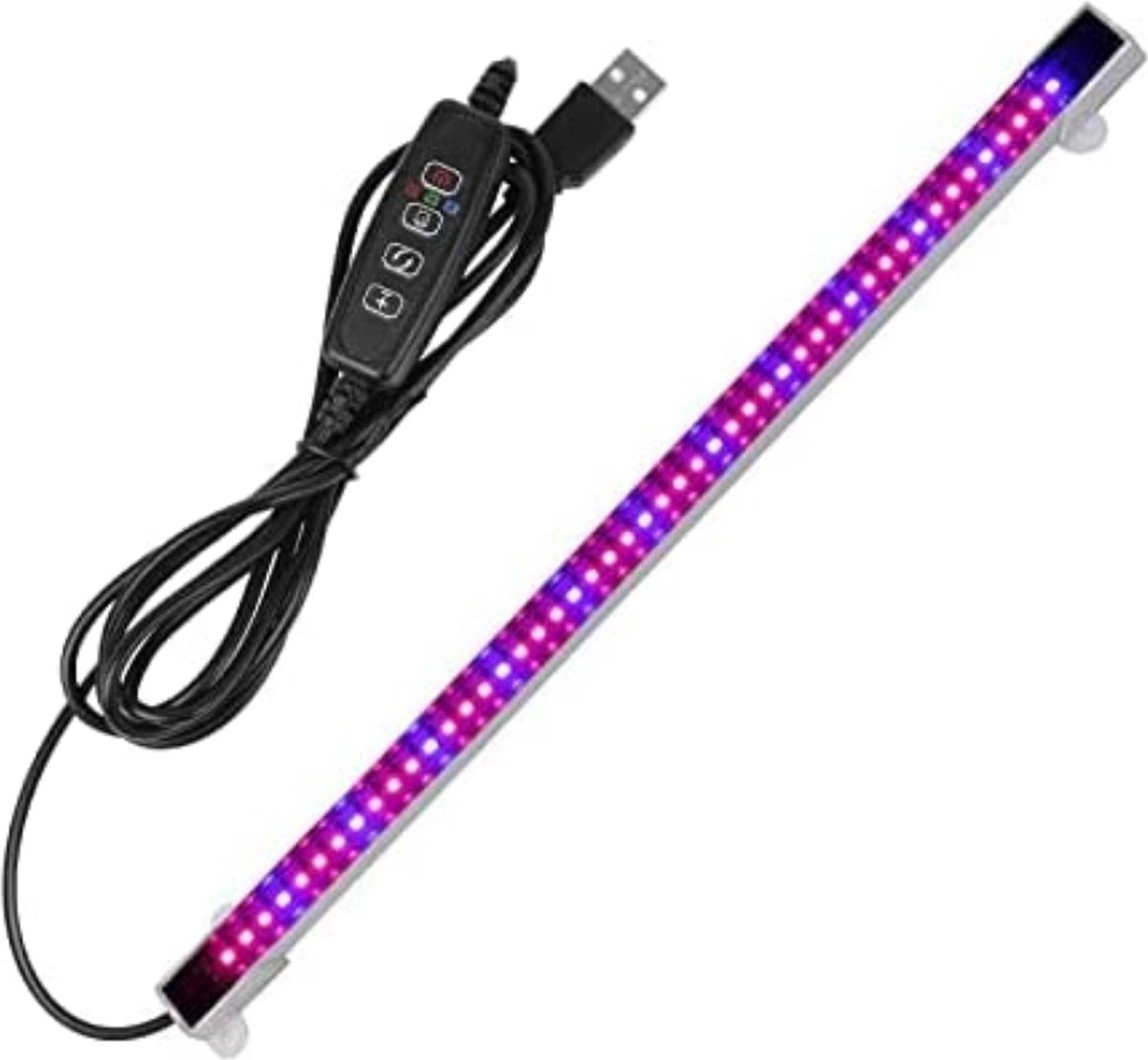 WOLEZEK Plant Light, 4 Heads Kweeklampen voor Kamerplanten, 80LEDs Led