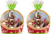 Libeert paasmandje - chocolade voor Pasen - 135g x 2