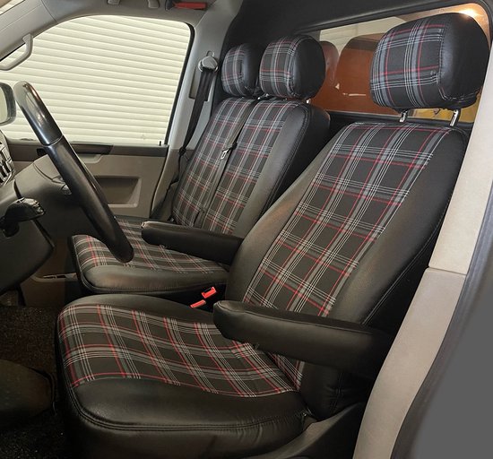 BREMER SITZBEZÜGE Stoelhoezen voor VW T5 Transporter PLKT213